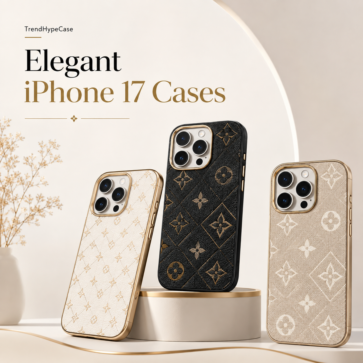 Elegant iPhone 17 Cases Collection – Trendhypecase™