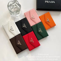 Designer-Inspired Envelope Card Holder Wallet for Women