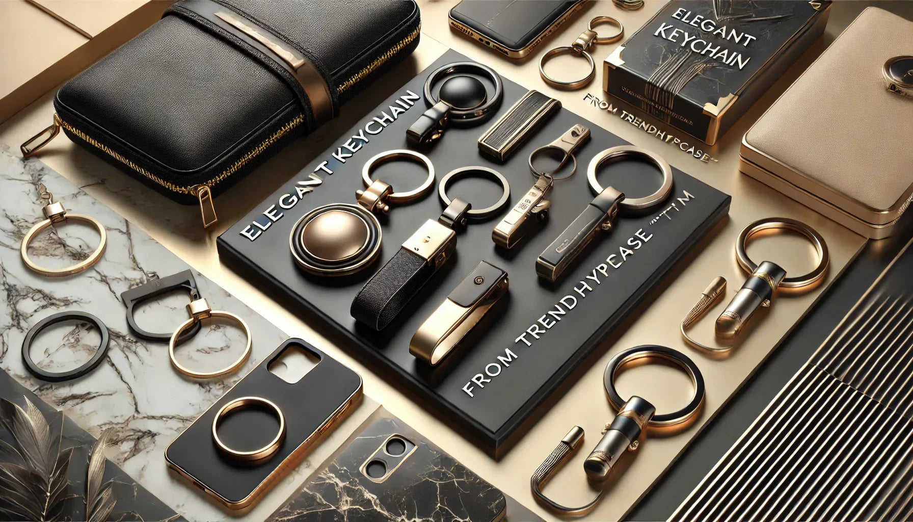 Elegant Keychain – Trendhypecase™