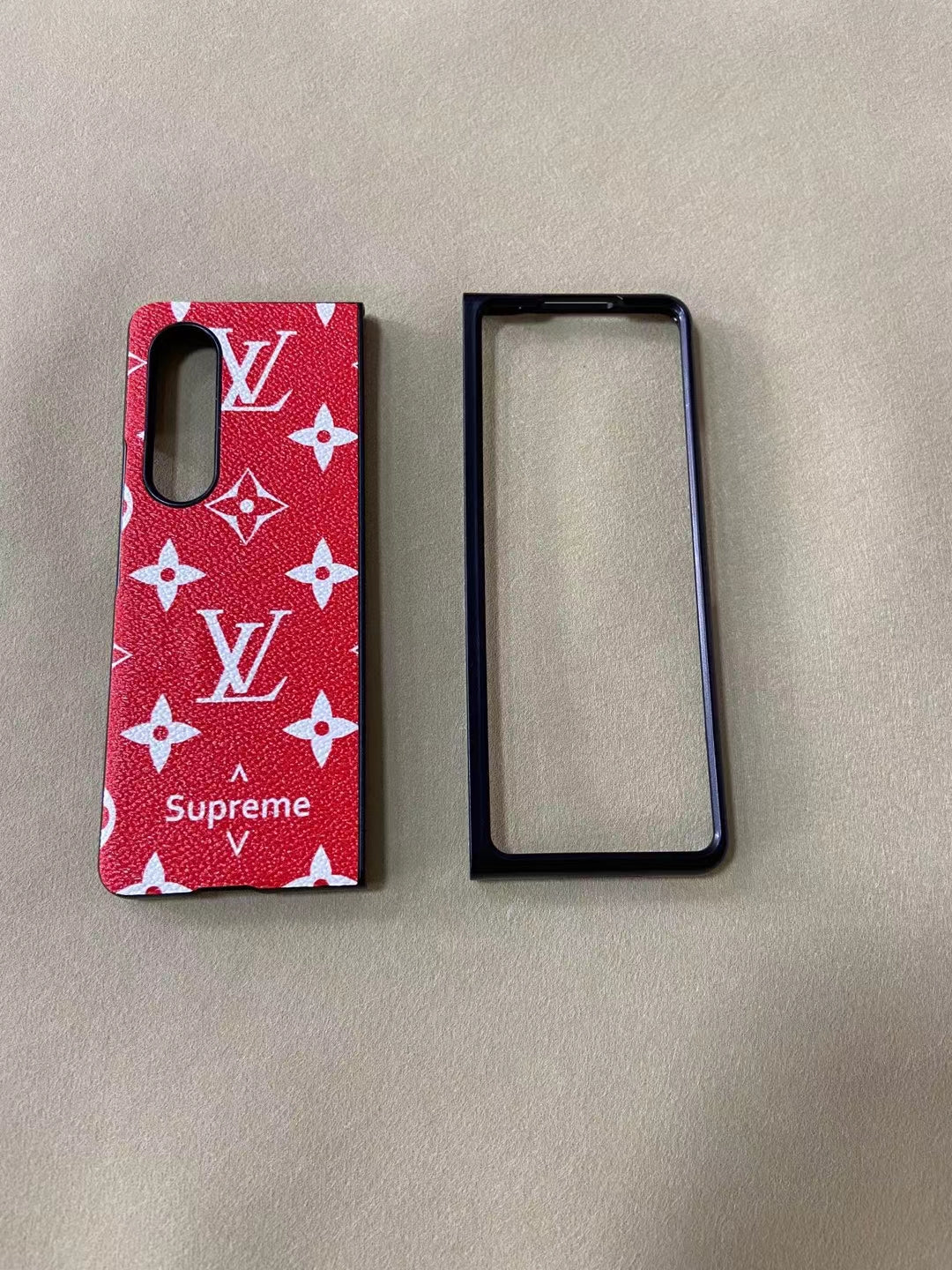 GUCCI & LV SUPREME Luxury Phone Case for Samsung Galaxy Z Flip and Z Fold