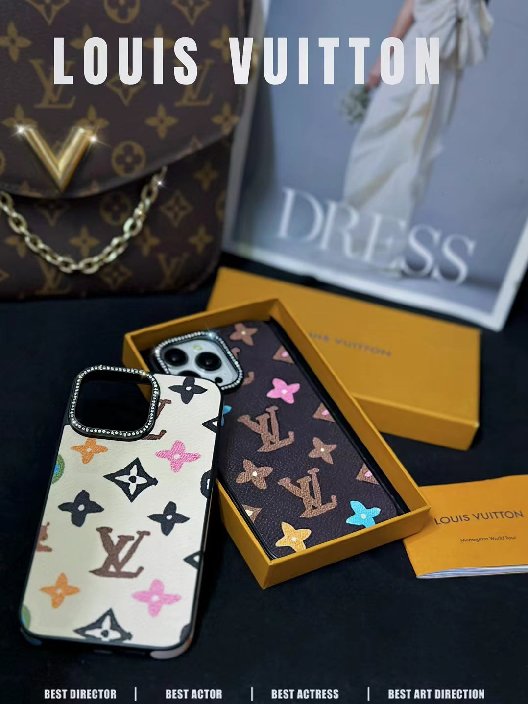 Timeless elegance embodied in the design of LV Monogram iPhone Case