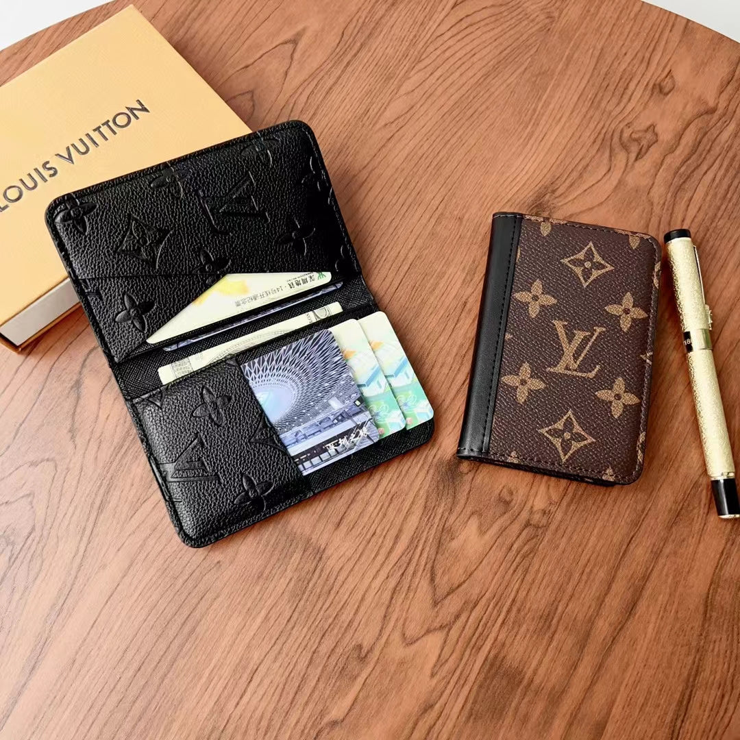 Elegant LV Checkered & Monogram Wallets