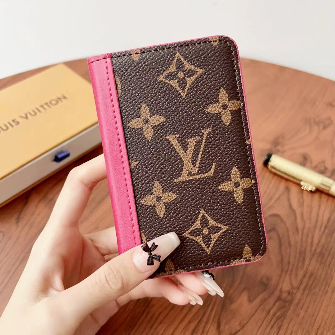 Elegant LV Checkered & Monogram Wallets