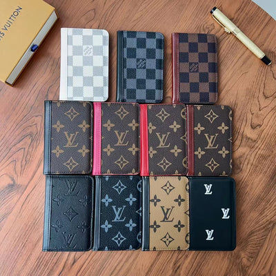 Elegant LV Checkered & Monogram Wallets