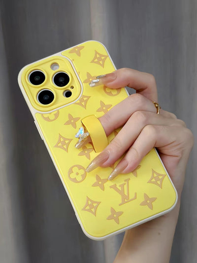 Chic LV-Inspired Color Monogram iPhone Case Collection