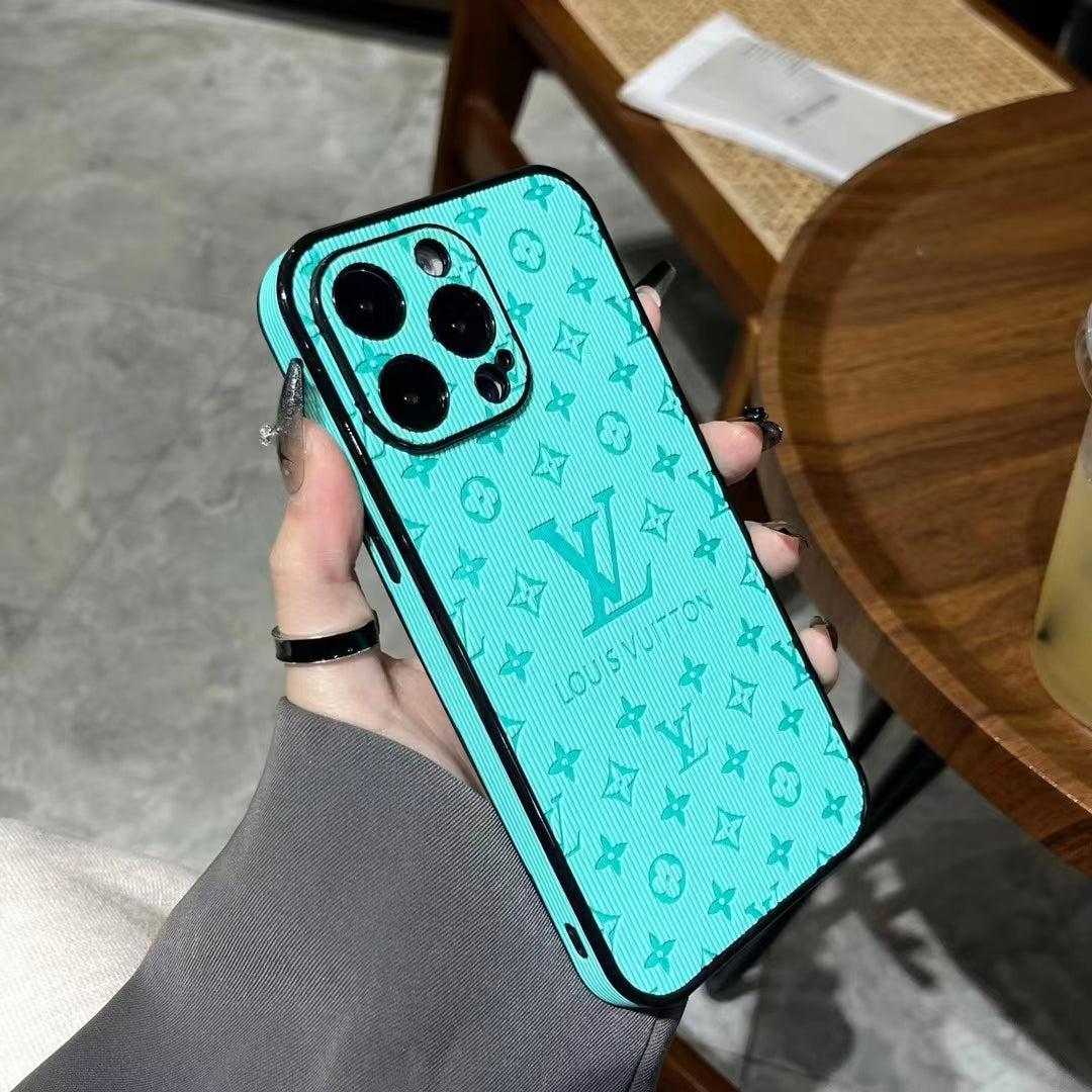 LV Monogram Colorful Matte iPhone Case Collection