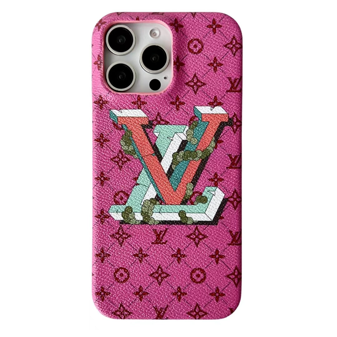 LV Artistic Monogram iPhone Case Collection