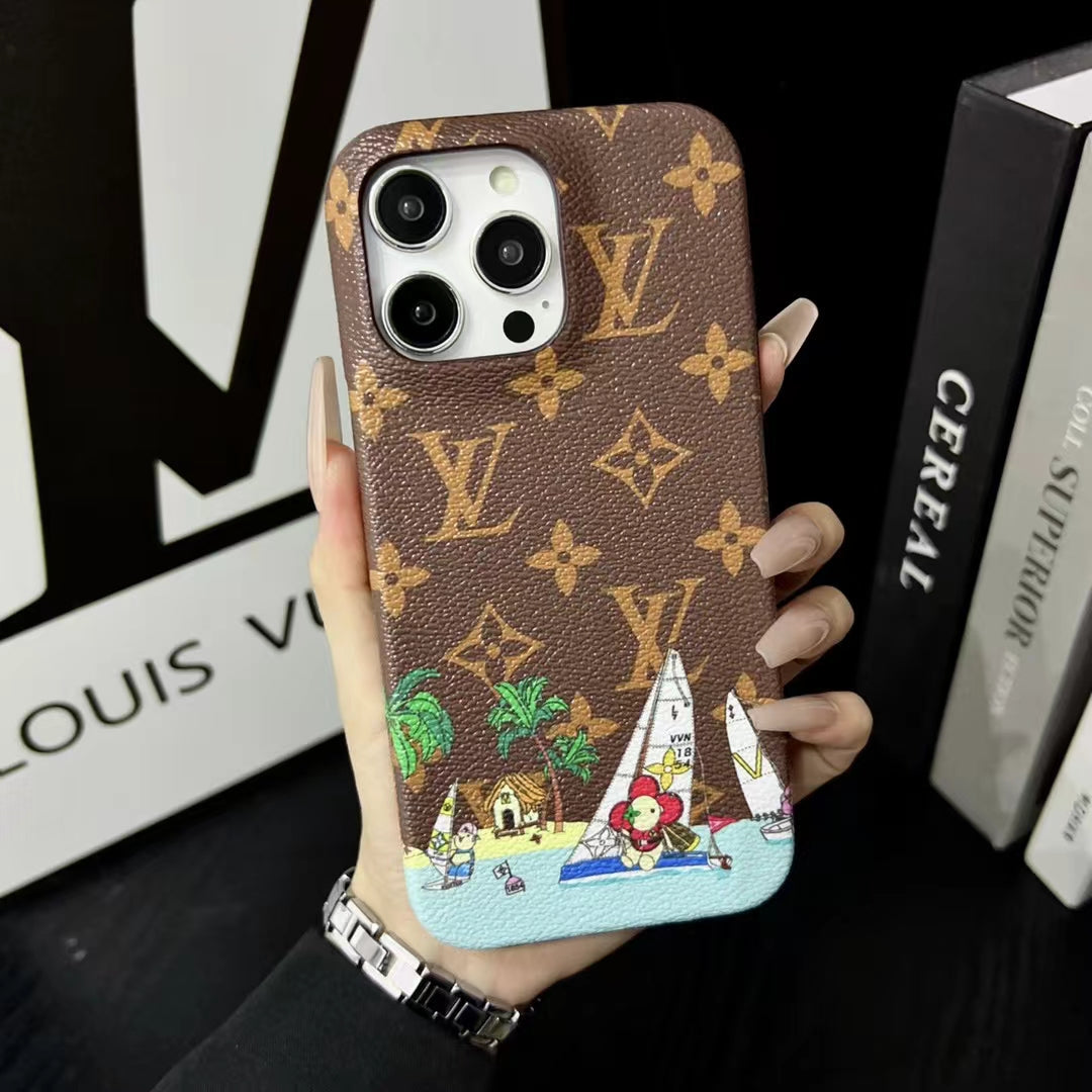 LV Artistic Monogram iPhone Case Collection