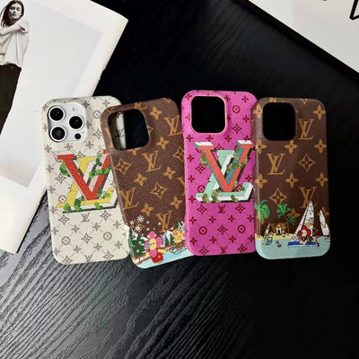 LV Artistic Monogram iPhone Case Collection