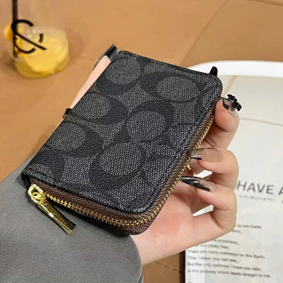 Luxury MK & CO-Inspired Zipper Wallet Collection