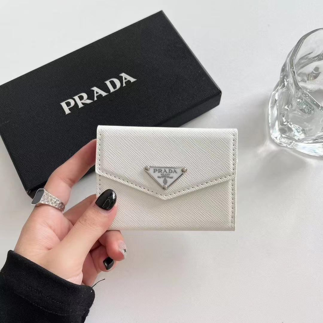 Designer-Inspired Envelope Card Holder Wallet for Women