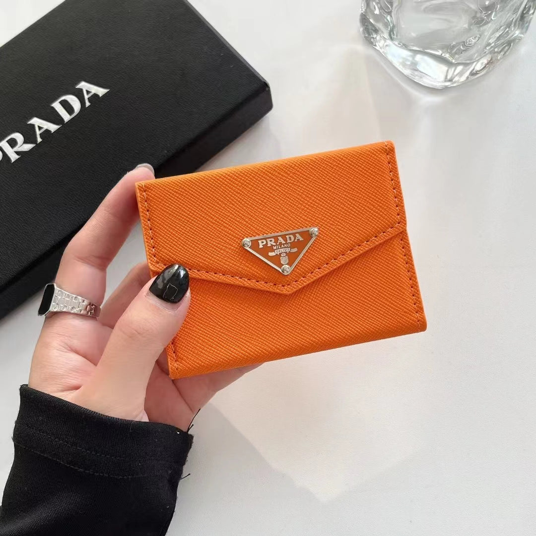 Designer-Inspired Envelope Card Holder Wallet for Women