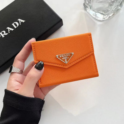 Designer-Inspired Envelope Card Holder Wallet for Women