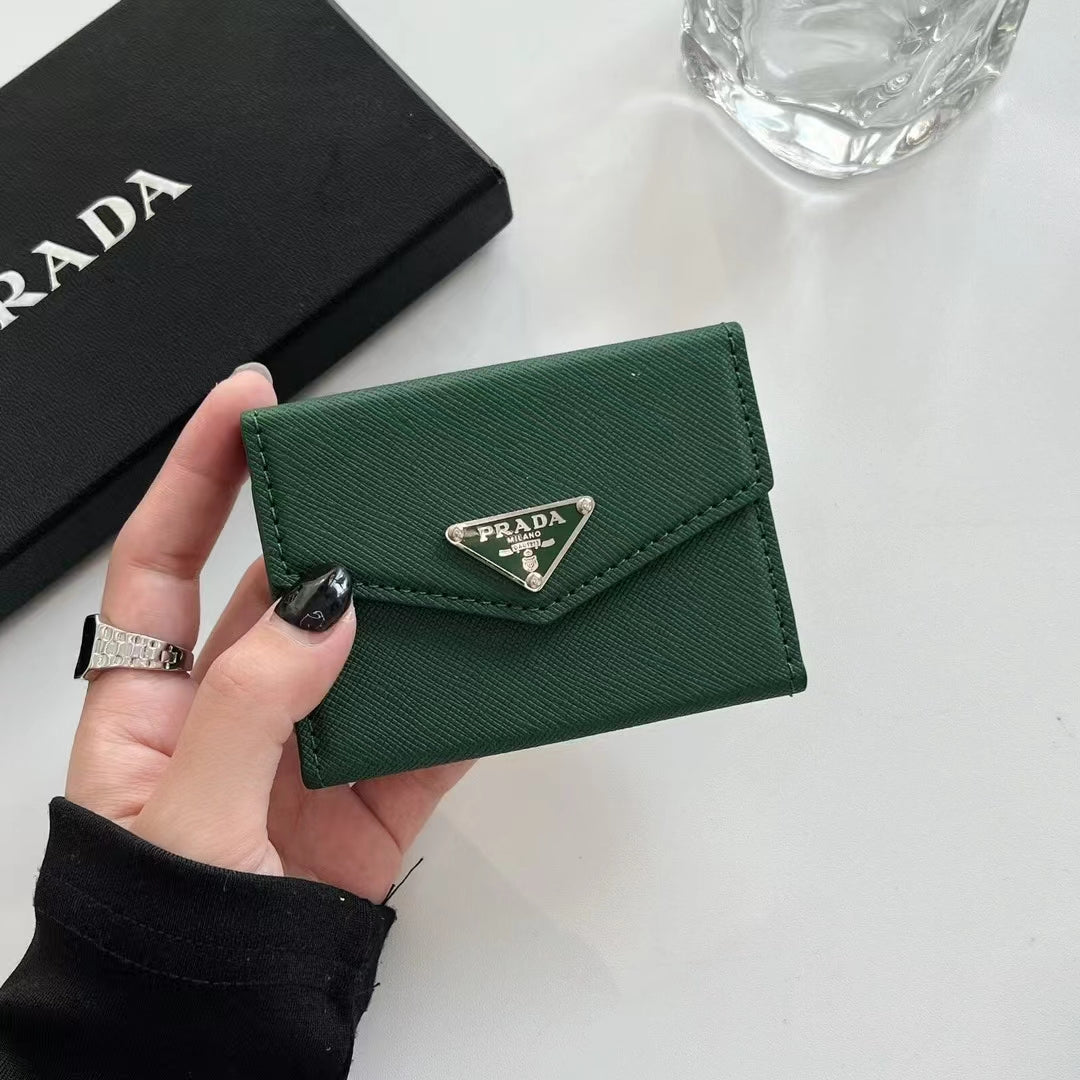 Designer-Inspired Envelope Card Holder Wallet for Women