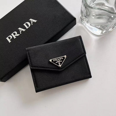 Designer-Inspired Envelope Card Holder Wallet for Women