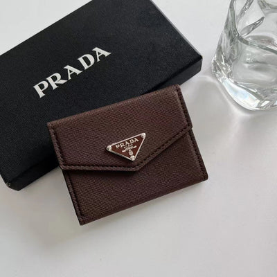 Designer-Inspired Envelope Card Holder Wallet for Women