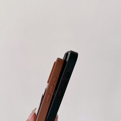 LOE Style Wallet Phone Case – Elegant Swirl Design