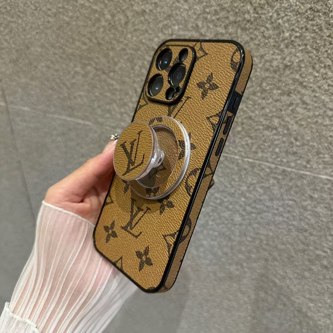 Luxury LV & GG MagSafe Phone Case with Monogram Style