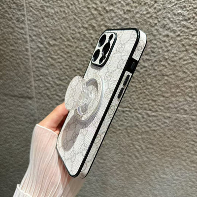 Luxury LV & GG MagSafe Phone Case with Monogram Style