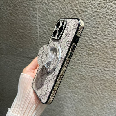 Luxury LV & GG MagSafe Phone Case with Monogram Style