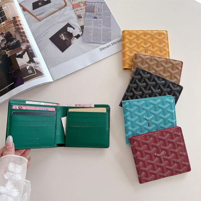Luxury GY Pattern Wallet Collection with Classic Style