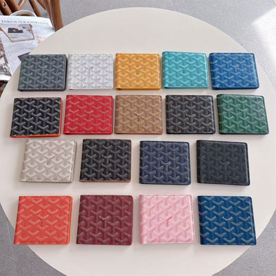 Luxury GY Pattern Wallet Collection with Classic Style