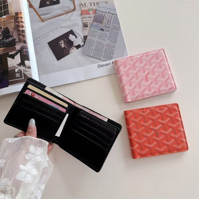 Luxury GY Pattern Wallet Collection with Classic Style