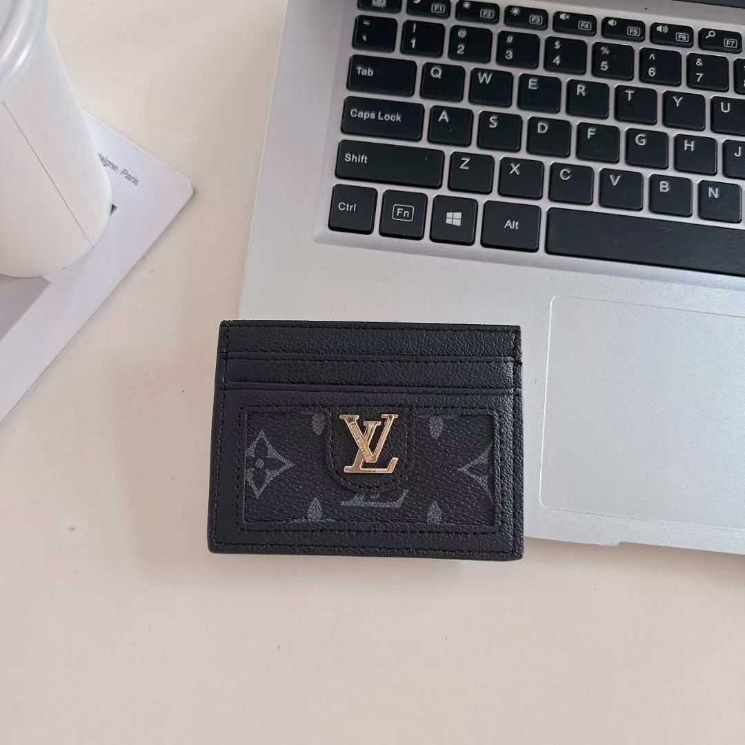 Luxury LV-Inspired Slim Card Holder Collection