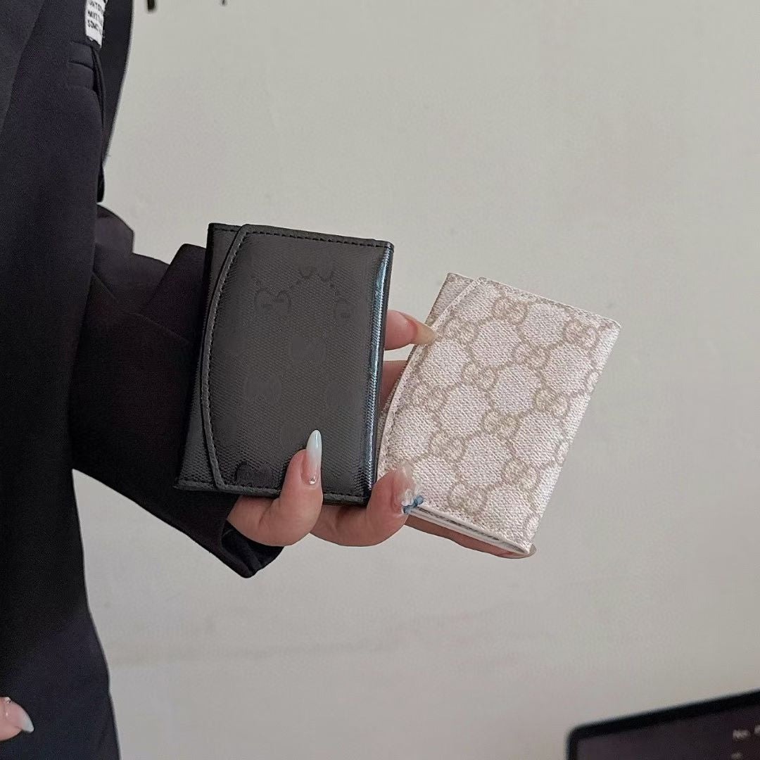 Luxury GG-Inspired Mini Wallet