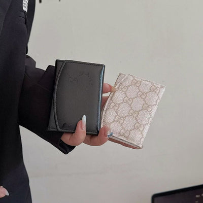 Luxury GG-Inspired Mini Wallet