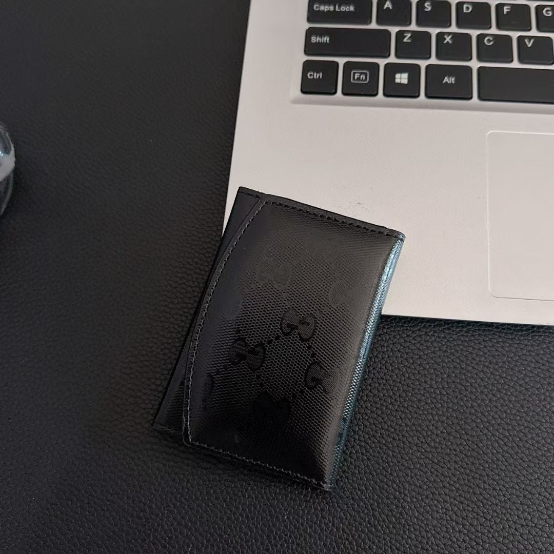 Luxury GG-Inspired Mini Wallet