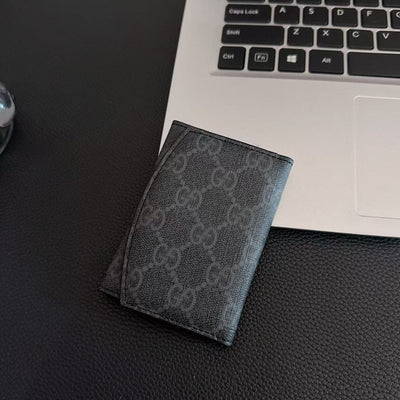 Luxury GG-Inspired Mini Wallet
