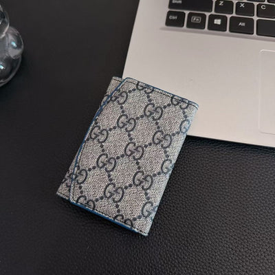 Luxury GG-Inspired Mini Wallet