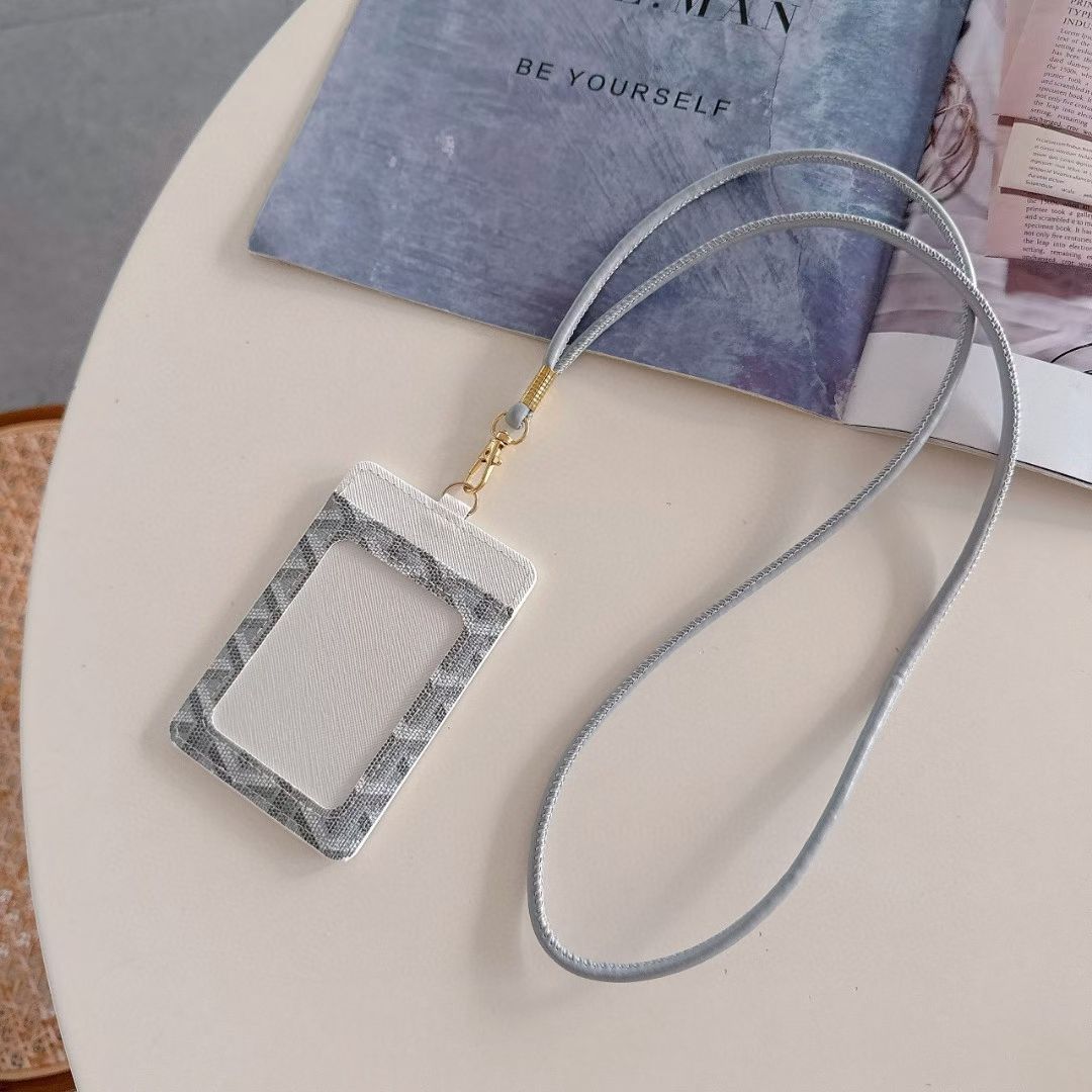 Luxury GY-Inspired Colorful Lanyard Card Holder