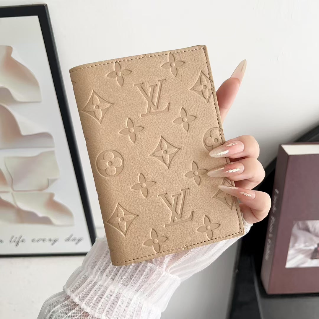 Luxury Monogram Passport Holder Wallet
