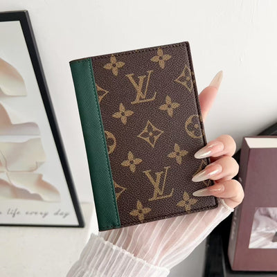 Luxury Monogram Passport Holder Wallet