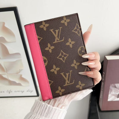 Luxury Monogram Passport Holder Wallet