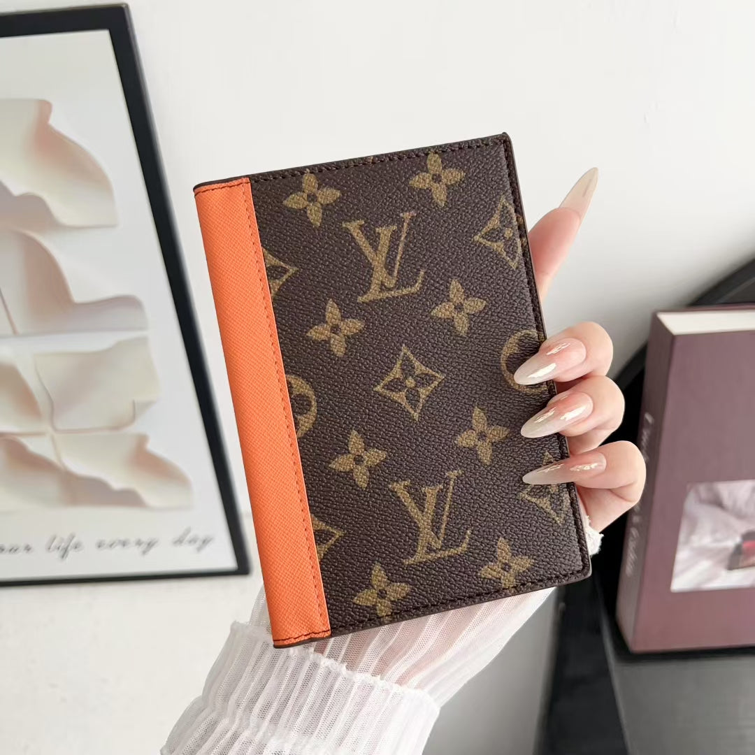 Luxury Monogram Passport Holder Wallet