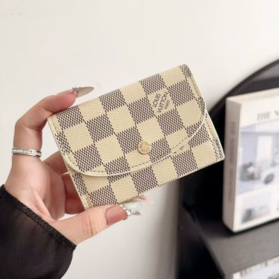 Luxury Monogram Compact Wallet Collection