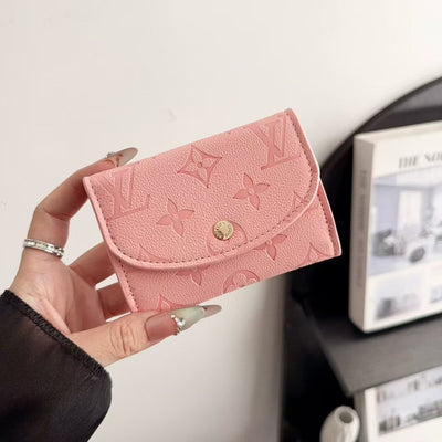 Luxury Monogram Compact Wallet Collection