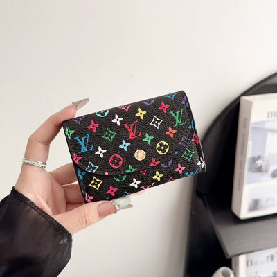 Luxury Monogram Compact Wallet Collection
