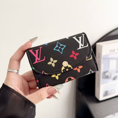 Luxury Monogram Compact Wallet Collection