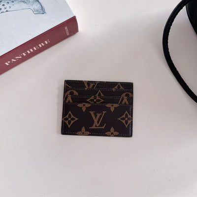 Classic Designer-Inspired Card Holder for Men & Women