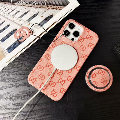 Luxury GG Magnetic iPhone Case MagSafe