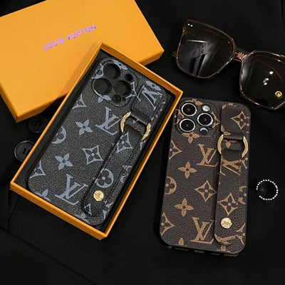 Luxury LV Card Holder iPhone Case – Classic Design