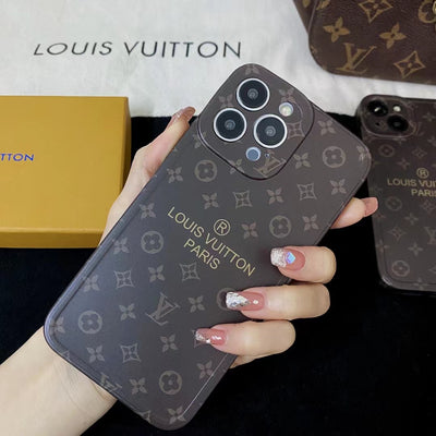 Chic Luxury LV Monogram Lady iPhone Case