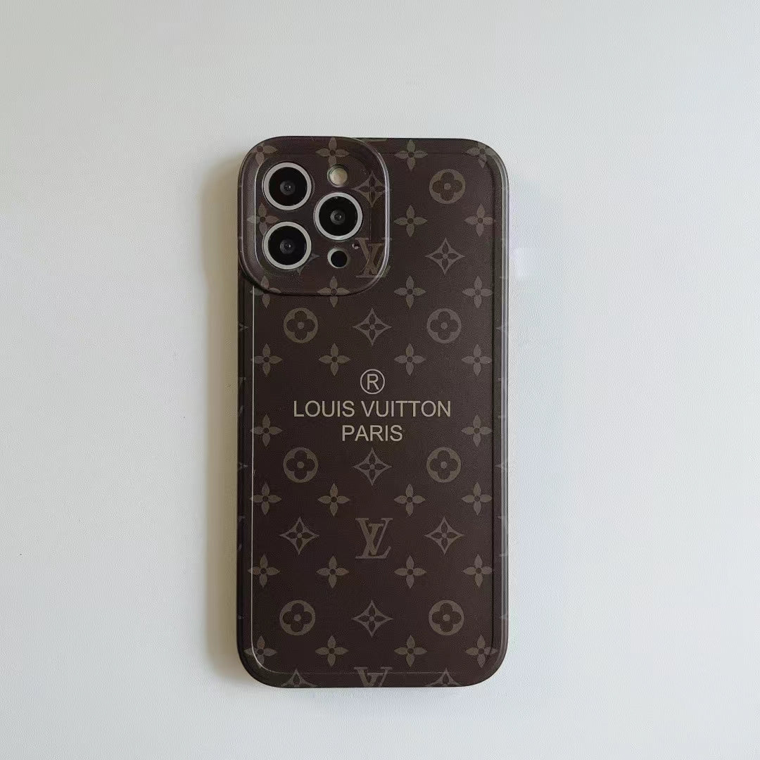 Chic Luxury LV Monogram Lady iPhone Case