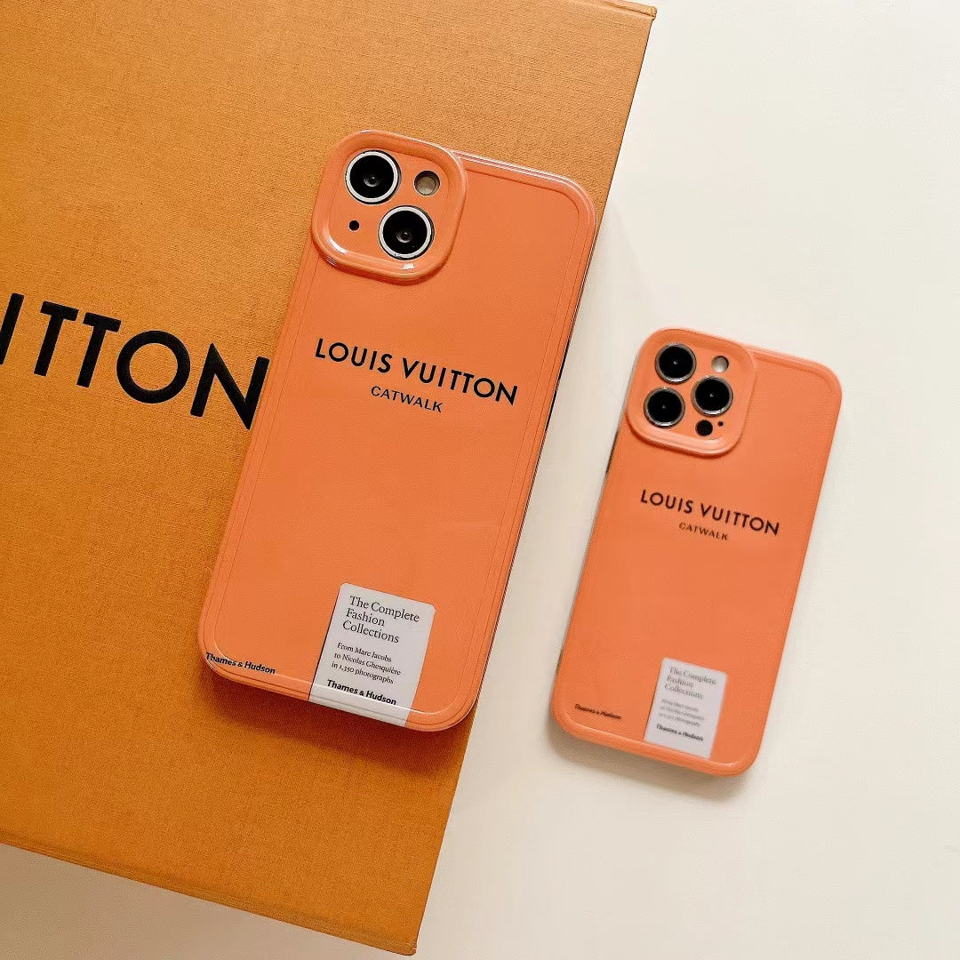 LV-Inspired Catwalk Glossy Phone Case