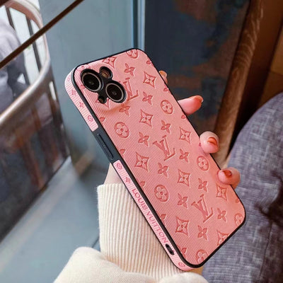 LV-Inspired Embossed Monogram Phone Case Collection