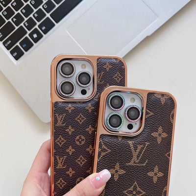 Chic LV Monogram iPhone Case – Premium Luxury Style